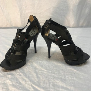 Promise black heels sz 7.5